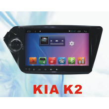Radio système Android pour KIA K2 9 pouces avec DVD voiture